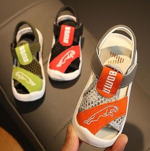 Nuovo marchio Summer Kids Brand Apri Toe Toddler Boys Sandals Orthopedic Sport Pu Leather Children Boys Boys Sandals Shoes5438036