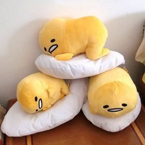 Plush Dolls Kawaii Egg Anime Toys Cartoon Figure Soft Stuffed Cute Lazy Pillows Birthday Gift for Girls 221024