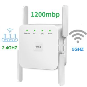 Router 5 GHz Wireless WiFi Repeater Wi Fi Booster Verstärker 300 Mbit/s 1200 Mbit/s 5 GHz Signal Long Range Wi-Fi Extender 221114