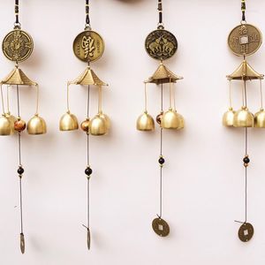 Dekorative Figuren Muy Bien Glocke aus Metall, Kupferlegierung, Windspiel, Glücksbringer, Abwehr des Bösen, Feng Shui-Anhänger, Heimbüro, Türdekoration, zum Aufhängen
