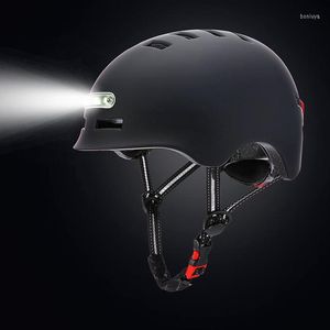 Motorcycle Helmets Professional Helmet Smart With 3 Warning Light Automatic Sensing Waterproof Moisture Wicking Cooling