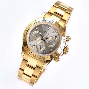 A Wristwatches undertakes to ms fashion table multi-function wrist watch three eye dial timer calendar quartz watch