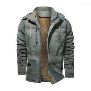 Erkekler aşağı kalın sıcak erkek parka retro kış polar ceket erkekler kaput taktik ordu denim ceketleri Avrupa boyutu S-4XL parkas hombre invierno