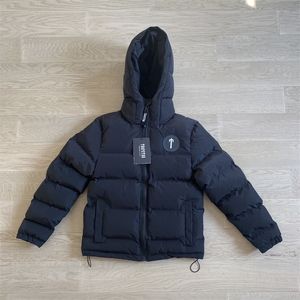 Herrjackor män vinter trapstar london puffer jacka grädde kvinnor borttagbar hoodie 1 toppkvalitet broderad kappa uk high street mode 221011 vs3k mhxf