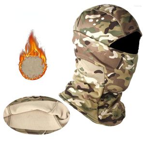 Bandanas Brushed Face Mask Winter Tactical Military Outdoor Hunting Cycling Hiking Skiing Scarf Snowboard Windproof Men Women