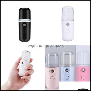 Other Household Sundries Nano Mini Water Supply Instrument Usb Rechargeable Face Steaming Devices Hold Humidifiers Portable Spray Hu Dhzld