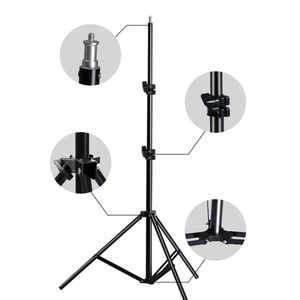 Treppiedi Treppiede per telefono Cellulare Selfie Stick Supporto luce regolabile 14 Testa a vite per Po Studio Flash Pographic Softbox 221114