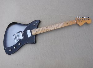 Özel Hizmet Sunan Siyah Pickguard Gülağacı Klavyeli 6 Telli Elektro Gitar