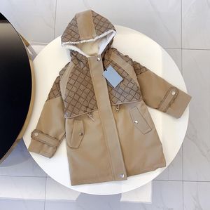 Cappotti invernali per bambini Ragazzi Ragazze Designer Piumino Giacca moda Capispalla per bambini Giacche con lettere Cappotti spessi e caldi Capispalla per bambini Parka Taglia 110-160