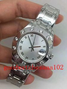 2022 Selling Selling New Quality Watch Women's Wristwatches 31mm Dial branco 18K Gold branco com diamantes 178344 178344-0045 Automático 2813 Movimento Ladies Relógios