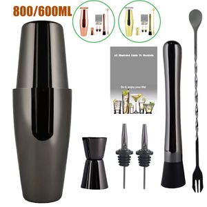 Bar Tools 26pcs American Style Boston Shaker Cocktail Shakers 750ml600ml450ml Acciaio inossidabile Shaker Cup Bar tool 221110