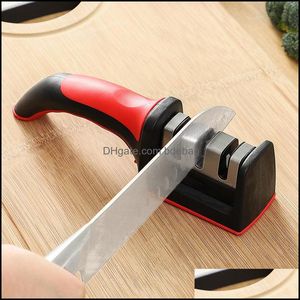 Sharpenners Sharpner dom￩stico Sharpenners r￡pidos Whetstone Sticking Sharping Kitchen Kitchet Gadget Gadget 3Stage Tipo 20220107 Q2 Drop Deliver Dhifj