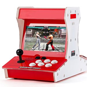 Pandora Box Mini Arcade Machine 2 Jogadores 10 polegadas de tela dupla console de combate duplo console embutido 10000 jogos