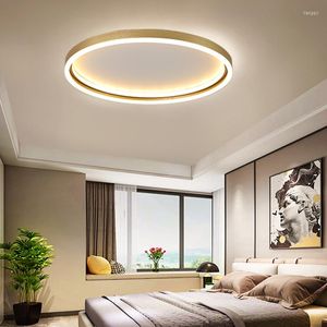 Avizeler Modern Minimalist Led Yuvarlak Kare Avize Aydınlatma Yaratıcı Altın BlackLustre Luster Ferforje Demir Oturma Odası Yatak Odası Lamba