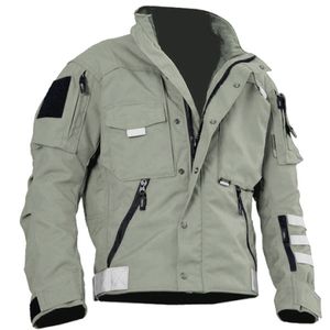 Men's Jackets Autumn and Winter Casual Baseball Uniform Plus Size Outdoor Tactical Jacket
