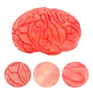 Party Decoration Prop Bloody Scary Fake Human Brain Body Parts For Accessories