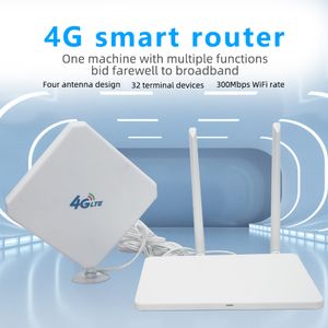 Routers 4G LTE SIM Card Router with 35dbi External Antenna Wireless 1200Mbps Modem 2 LAN IEEE 802 11N G B Protocol Dual Band WE2805 A 221114