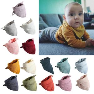 Hair Accessories 5 Pcs Baby Feeding Drool Bibs Saliva Towel Triangle Scarf Bandana Soft Cotton Bib Adjustable Snap Button Burp Cloth