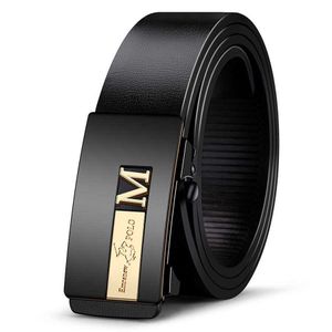 New Men Mulher Moda Brand Belts Designer Letra automática Fivela Cowide Belt Formal Bely Youth Leisure Belt Versátil Cinturão