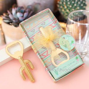 20st Cactus Bottle Opener Wedding Favors Tropic Theme Party Dusch Anniversary Presents Holiday Keepsake Supplies Wine Opener Kitchen Tool Table Decors Idéer