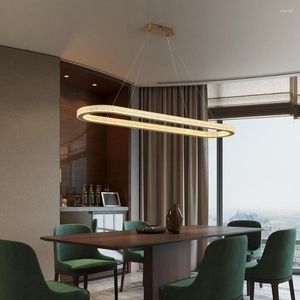 Kronleuchter Moderne LED-Steinleuchten Deco Maison Chambre Kommerzielle Beleuchtung Küche Esszimmer Bar Pendelleuchte Zimmer