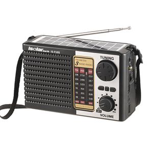 Радио многофункциональный солнечный аккумуляторный питание AM FM SW Portable с Bluetooth -динамиком ISF10BTS FM 221114
