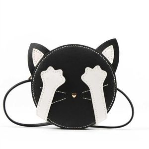 Cross Body Diy handgemachte Tasche Runde Katze Typ Basis Kordelzug Handtasche Hand machen Teile Ll005 221114