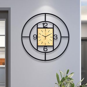 Стеновые часы Silent Home Modern Design Luxury Retro Minimalist Hard Digital Clock 3D Living Room Relojes de Pared Decor