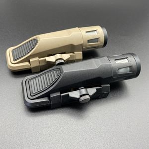 Lanternas Tochas Lanterna Tática Ajuste de 3 Níveis Ao Ar Livre Capacete Dedicado Luz Impermeável Airsoft Lanterna 221102