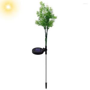 Ogrodowe światła słoneczne LED Flower Waterproof Landscape Dekoracje podwórka do ścieżki patio