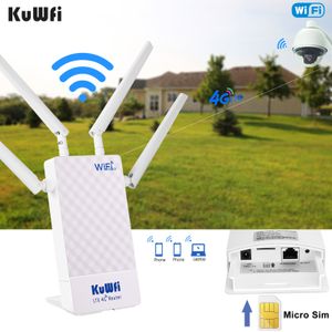 Router KUWFI 4G Outdoor LTE SIM -Karte WiFi Waterd Support Port Mapping DMZ -Einstellung für 48 V POE Switch Camera 221114