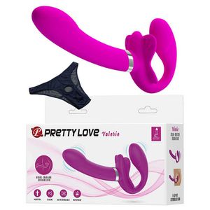 Sexspielzeug, Massagegerät, Lesben-Strpon-Dildo-Vibrator, 12 Geschwindigkeiten, vibrierender Penis mit Halte-Höschen-Set, G-Punkt, erotisches Spielzeug für Erwachsene für Frauen, Sexshop ESMD