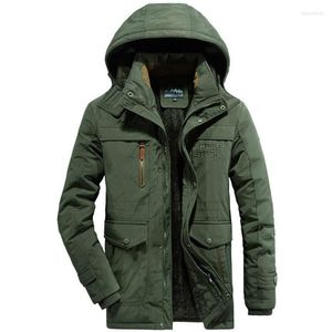 Men's Down -30 Degree Military Winter Fleece Hooded Jacket Men Thick Warm Parka Hombre Plus Size L-6XL Casual Loose Waterproof Windbreaker