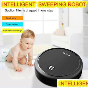 Mops Mops Usb Charging Intelligent Lazy Robot Wireless Vacuum Cleaner Swee Vaccum Robots Carpet Household Cleaning Hine11 Drop Deliv Dhpzt