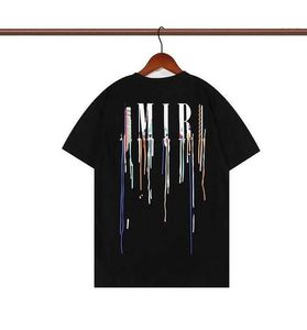 Pure Cotton T-shirt mode tshirt brev tryck sommar man t-shirt topp casual tees kort ärm lyx hip hop streetwear märke bekväma andningsskjortor