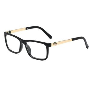 Sonnenbrillenrahmen Quadratische kleine Rahmenbrille Damen Luxusmarke Designermode für Herrenbrillen Damen Klarer einfacher Spiegel 4 Farbe 221111