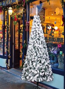 7ft Spray White PVC Christmas Tree Branches Holiday Party DIY Home Light Fiber Christmas Tree El Decoration T2009095256583