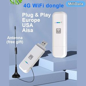 Маршрутизаторы LDW931 4G Wi -Fi Router Nano SIM -карта портативный Wi -Fi LTE USB -модемный карманный точечный точечный антенна Wi -Fi Dongle 221114