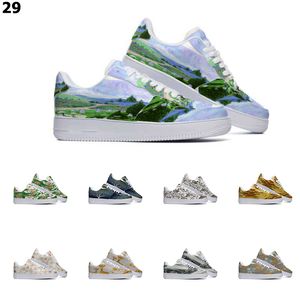 Designer individuelle Schuhe Laufschuh Unisex Männer Frauen handbemalt Mode Herren Trainer Outdoor Sneakers Farbe8