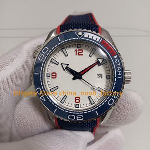 With Box Automatic Watches Mens Cup White Dial 44mm Stainless Steel 600M Asia Cal.8800 Movement Automatic Mechanical Watch Wristwatches