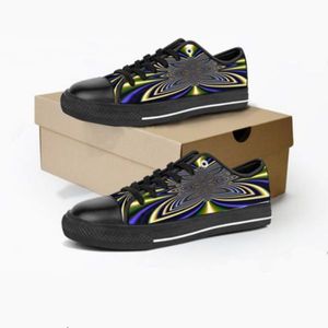 GAI Men Shoes Custom Sneakers Hand Paint Canvas Womens Fashion Grape Low Breathable Walking Jogging Trainers