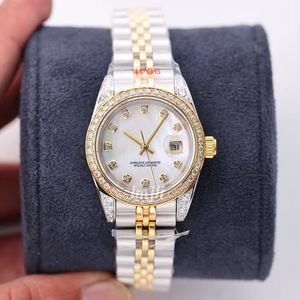 Męskie zegarek dla mężczyzn Watches Automatyczne diament 28/36 mm damskie złotą zegarek zegarki zegarki ze stali nierdzewnej Montres de Marque Para na rękę