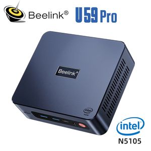 Beelink U59 Pro Intel 11th N5105 Mini PC Windows 11 DDR4 16GB 500GB SSD 1000M Desktop Gaming Computer