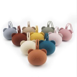 Baby Essentials Porte-sucette en silicone souple Boîte à sucettes pour mamelons Attache-tétine pour enfants