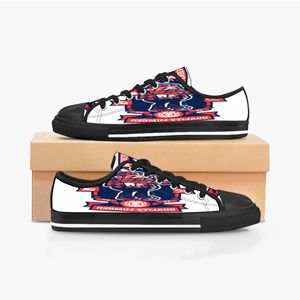 män kvinnor diy anpassade skor låg topp duk skateboard sneakers trippel svart anpassning uv tryck sport sneakers kele 57