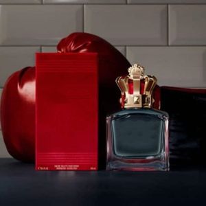 Luxuries designer mulher perfume de vidro garrafa spray gaultier homens homens perfume edt 100ml com caixa de fragr￢ncias de caixa gr￡tis