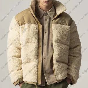 남성 패션 플러시 코트 여성 기술 양털 재킷 남성 겨울 양고기 코트 디자이너 재킷