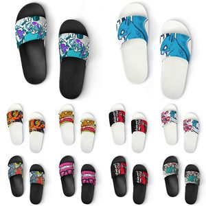 Custom Shoes PVC Slippers Men Women DIY Home Indoor Outdoor Sneakers Customized Beach Trainers Slip-on color279