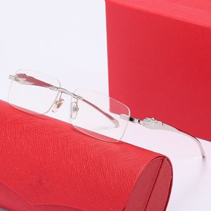 Дизайнерские женские роскошные солнцезащитные очки для мужчин Золотые рамки Чепа