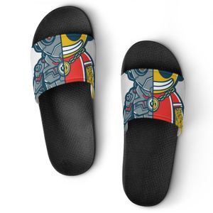 Benutzerdefinierte Schuhe Hausschuhe Sandalen Männer Frauen DIY Weiß Schwarz Grün Gelb Rot Herren Trainer Outdoor Sneakers Größe 36-45 Farbe 38